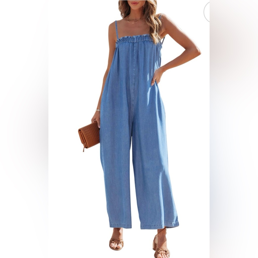 NWOT Denim Loose fit Romper/Jumpsuit Women’s 2X
NEVER WORN